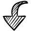 Left/Down Arrow